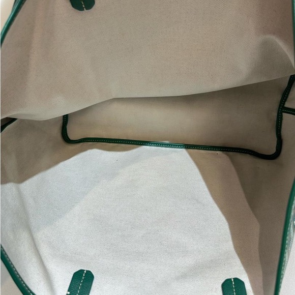Preloved Goyard Green Tote Bag with Pouch - Picture 9 of 9